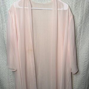 Vintage | Baby Pink Cover Up | Size XL